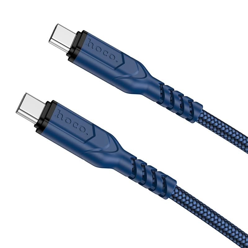 کابل شارژ 60 وات USB-C به USB-C هوکو مدل X59 طول 1 متر — تصویر ۲