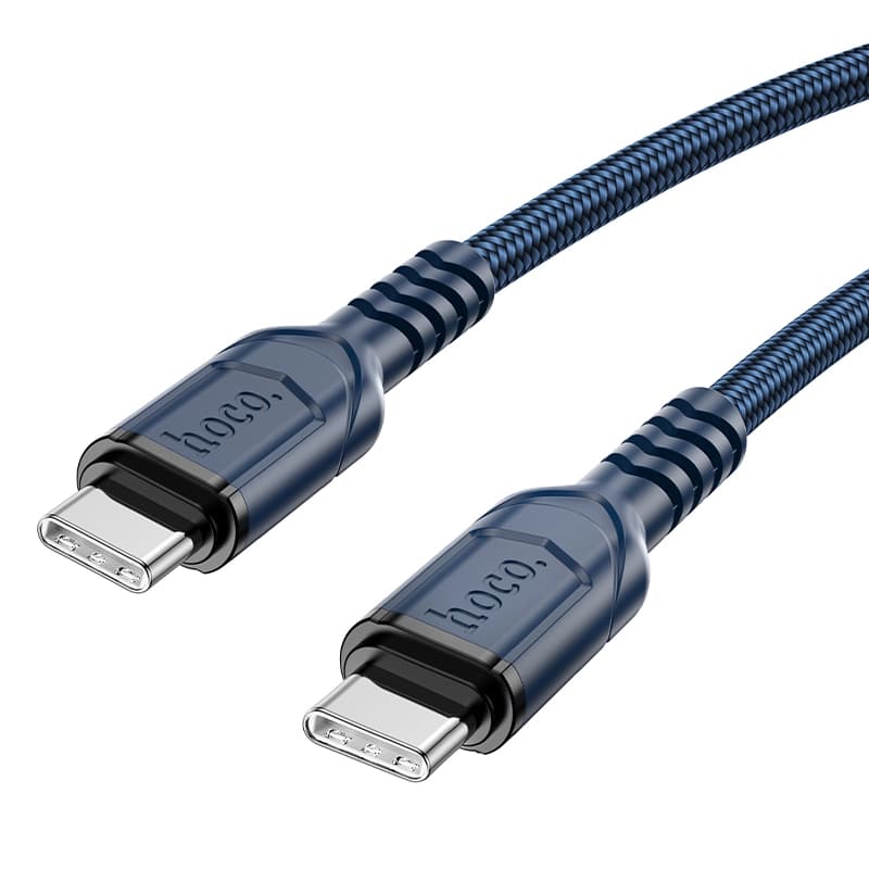 کابل شارژ 60 وات USB-C به USB-C هوکو مدل X59 طول 1 متر — تصویر ۵