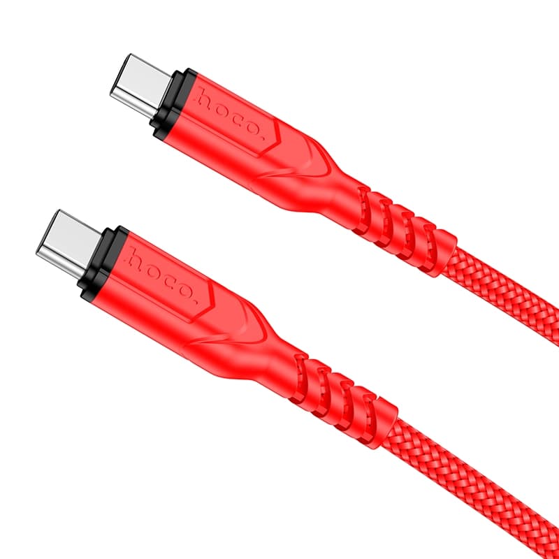 کابل شارژ 60 وات USB-C به USB-C هوکو مدل X59 طول 1 متر — تصویر ۷
