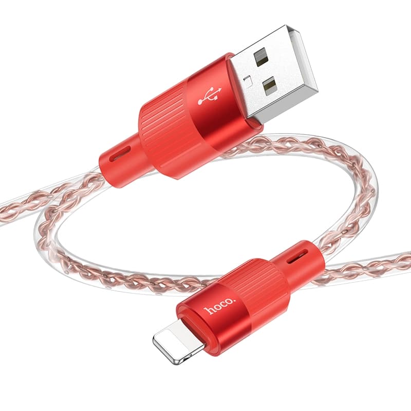 کابل شارژ USB-A به Lightning هوکو مدل X99 طول 1 متر — تصویر ۵