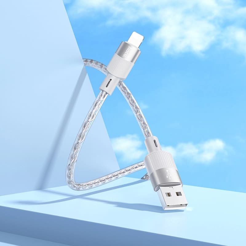 کابل شارژ USB-A به Lightning هوکو مدل X99 طول 1 متر — تصویر ۹