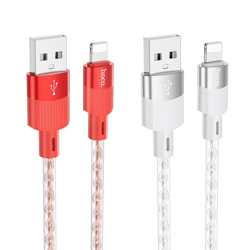 کابل شارژ USB-A به Lightning هوکو مدل X99 طول 1 متر — تصویر ۲