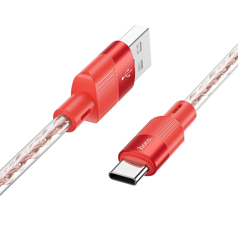 کابل شارژ USB-A به USB-C هوکو مدل X99 طول 1 متر — تصویر ۳