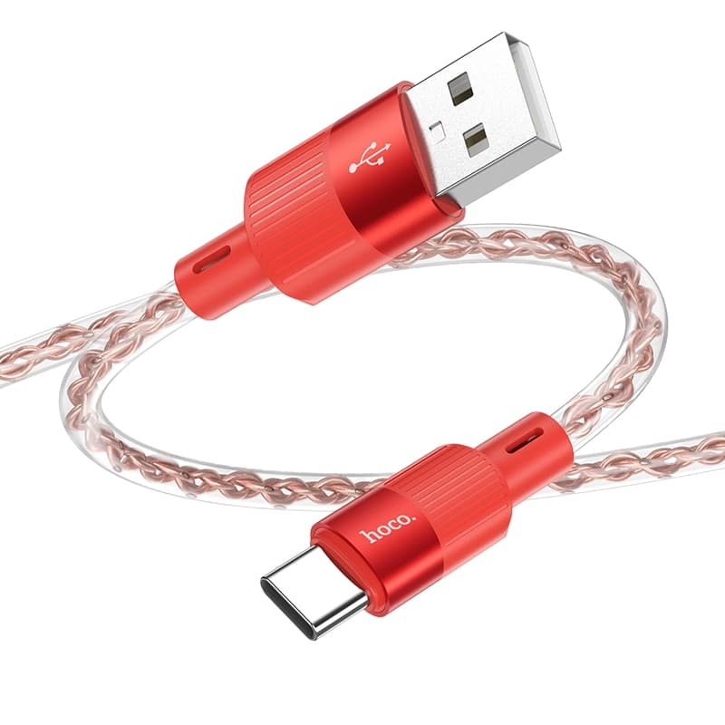 کابل شارژ USB-A به USB-C هوکو مدل X99 طول 1 متر — تصویر ۵