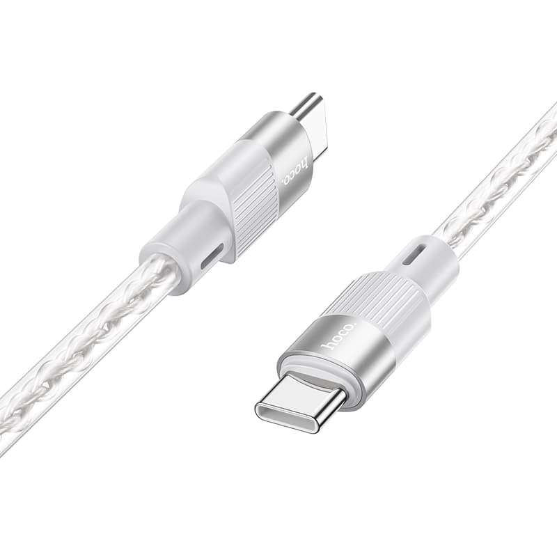 کابل شارژ 60 وات USB-C به USB-C هوکو مدل X99 طول 1 متر — تصویر ۳