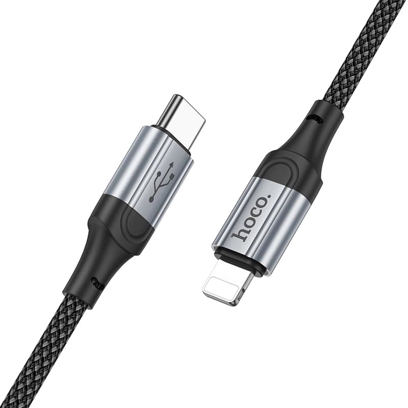 کابل شارژ 20 وات Lightning به USB-C هوکو مدل X102 طول1 متر — تصویر ۲