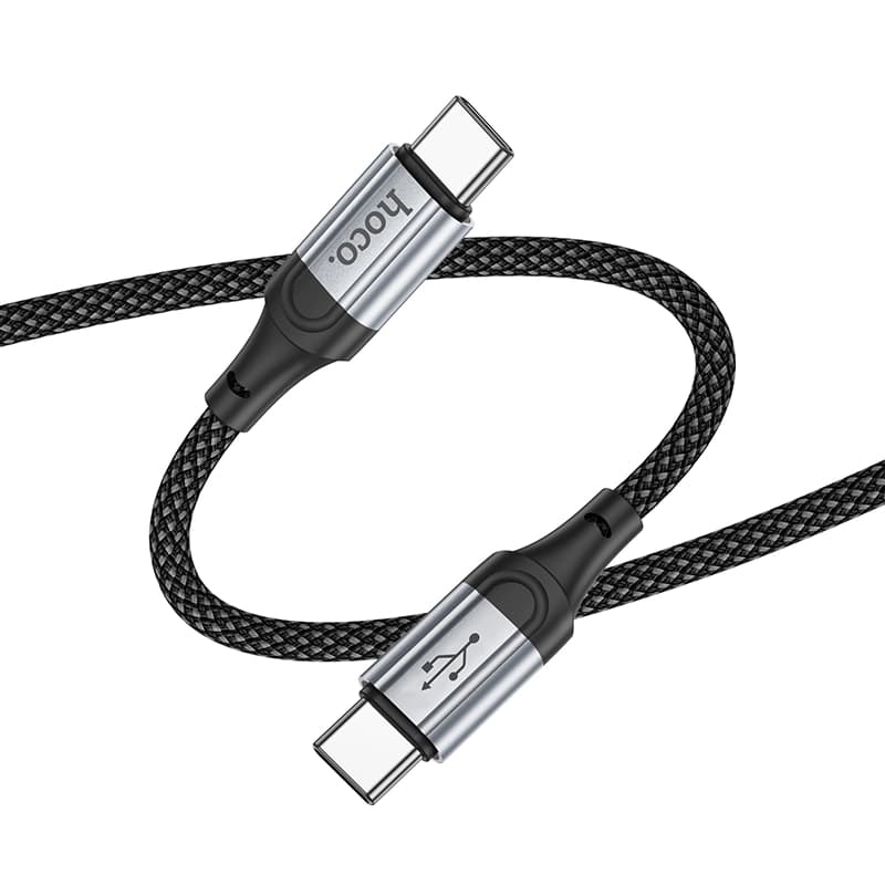 کابل شارژ 60 وات USB-C به USB-C هوکو مدل X102 طول 1 متر — تصویر ۳