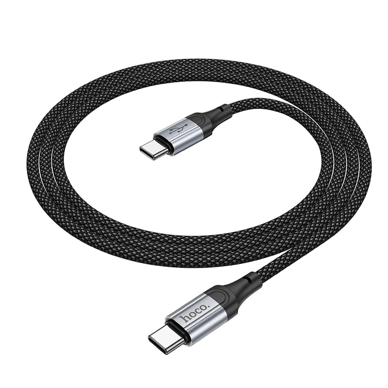 کابل شارژ 60 وات USB-C به USB-C هوکو مدل X102 طول 1 متر — تصویر ۶
