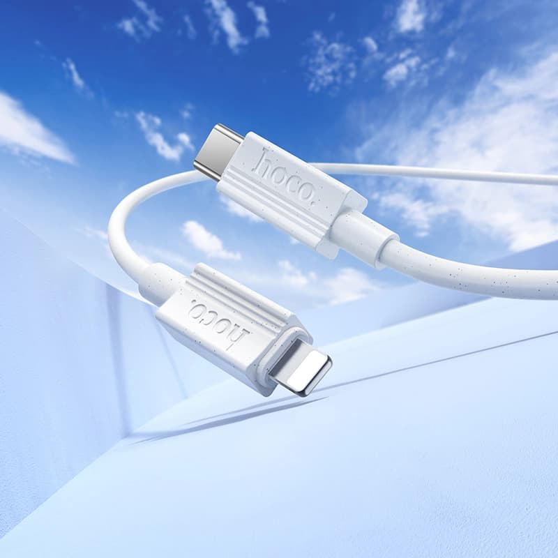 کابل شارژ 20 وات Lightning به USB-C هوکو مدل X107 طول1 متر — تصویر ۸