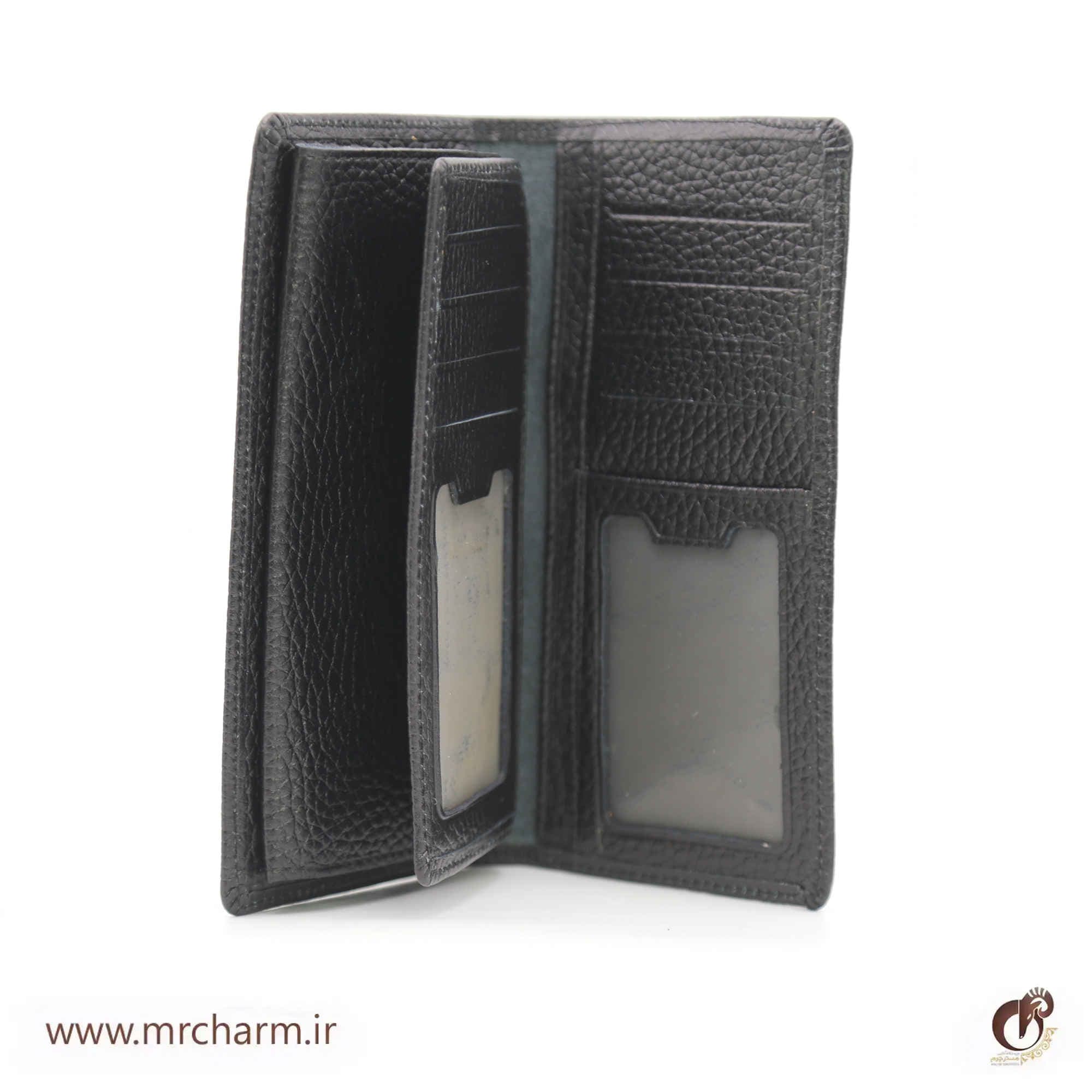 کیف پول چرم سه لت جا موبایلی دار mrc8952 — تصویر ۴