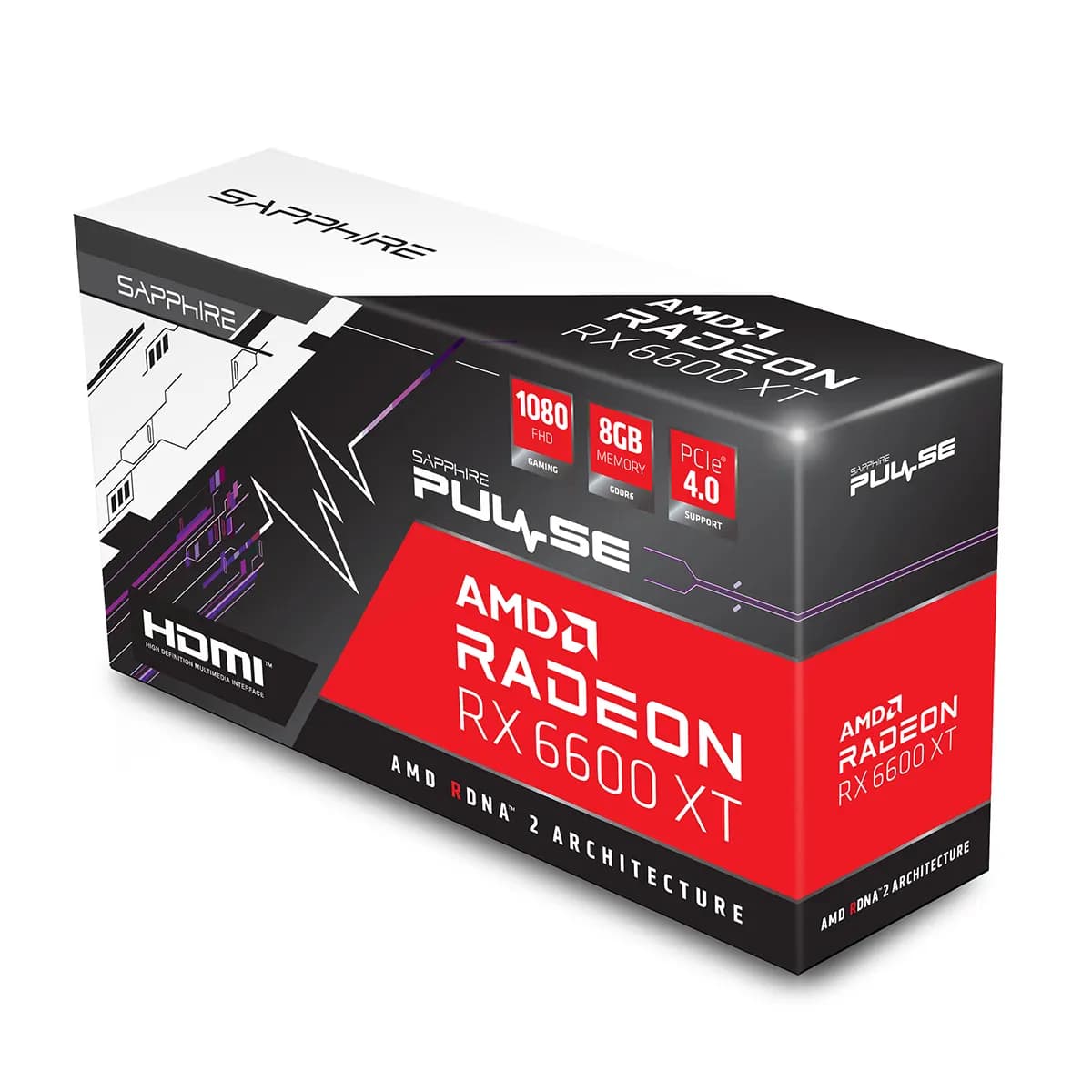 کارت گرافیک سافایر Sapphire PULSE AMD Radeon™ RX 6600 XT 8G — تصویر ۷
