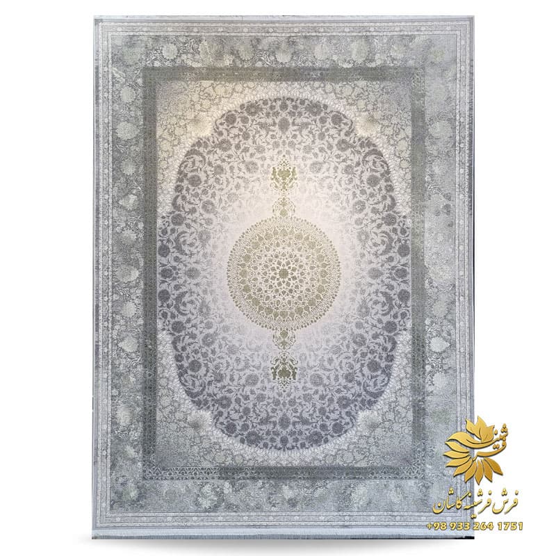 فرش سیلور طلاکوب 1200 شانه طرح خاتم