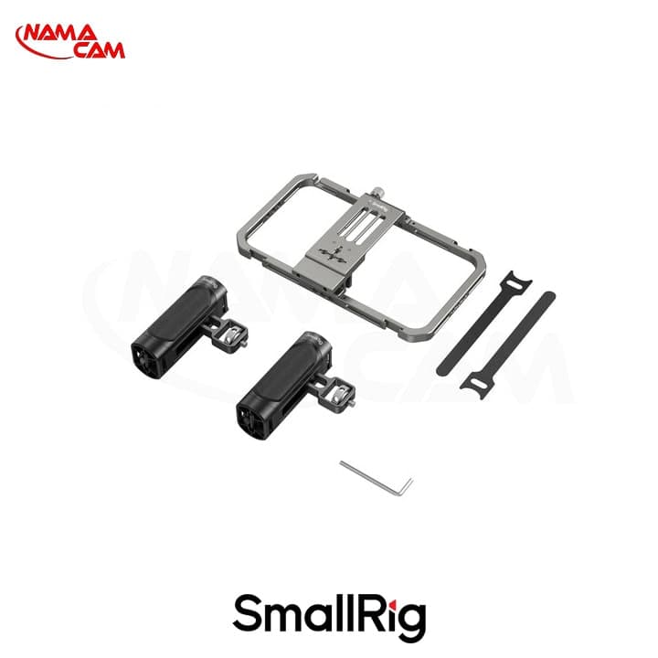 کیج موبایل فلزی دو دسته اسمال ریگ – SmallRig All-in-One Video Kit Basic 4121 — تصویر ۲
