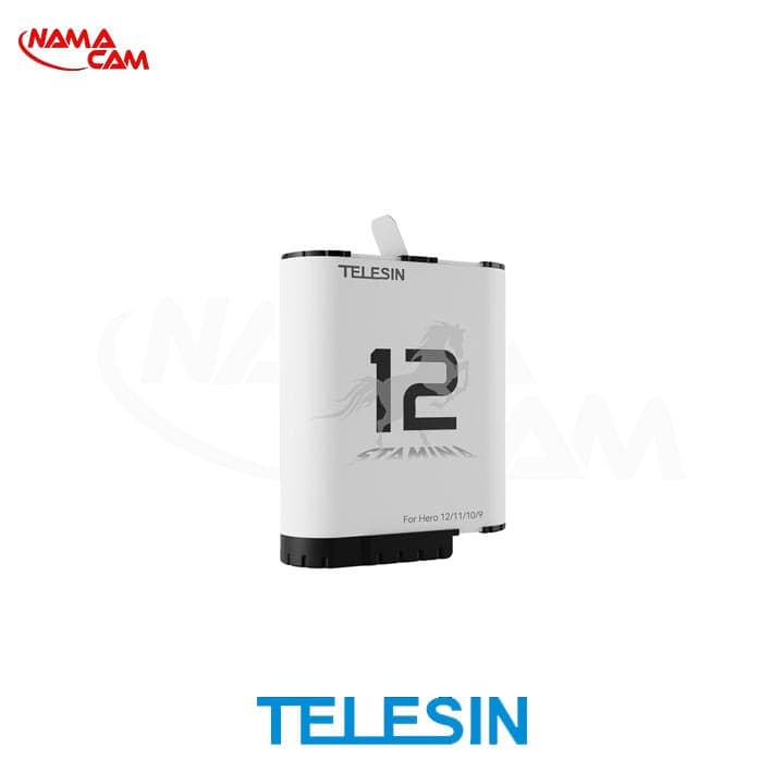 باتری تلسین اِندرو گوپرو هیرو 12 – TELESIN 1720mAh Battery GoPro HERO12 — تصویر ۳