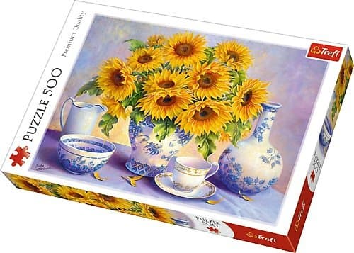 پازل ۵۰۰ تکه گل های آفتابگردان
