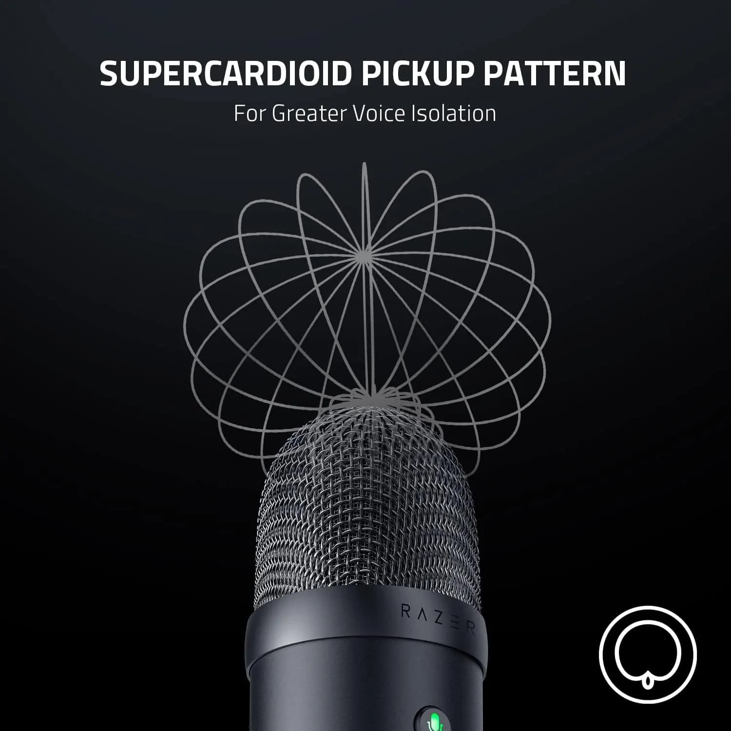 میکروفون استریم و گیمینگ ریزر مدل Razer Seiren V2 X USB Condenser Microphone — تصویر ۳