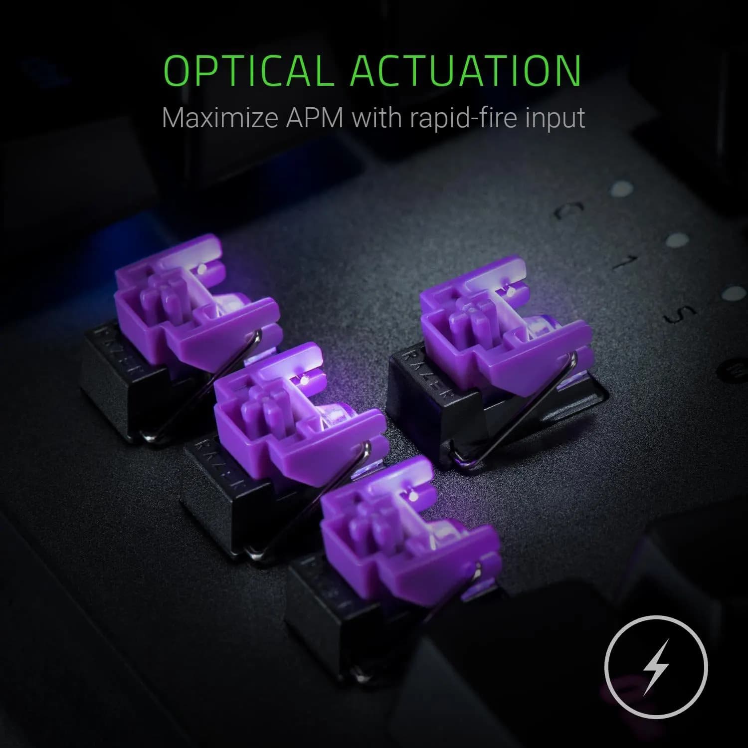 کیبورد گیمینگ ریزر Razer Huntsman Elite Gaming Keyboard — تصویر ۷