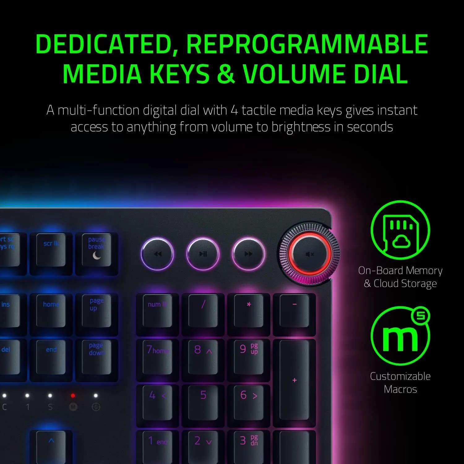 کیبورد گیمینگ ریزر Razer Huntsman Elite Gaming Keyboard — تصویر ۵