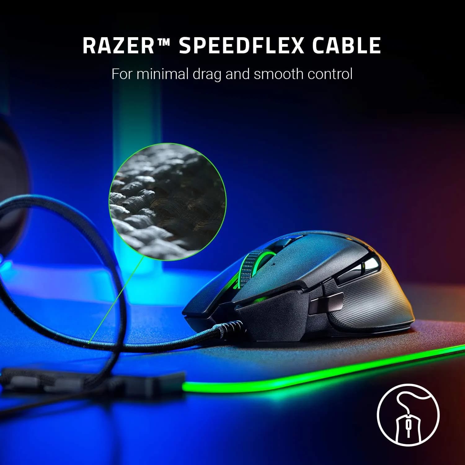 موس گیمینگ با سیم ریزر Razer Basilisk v2 Wired Gaming Mouse — تصویر ۶