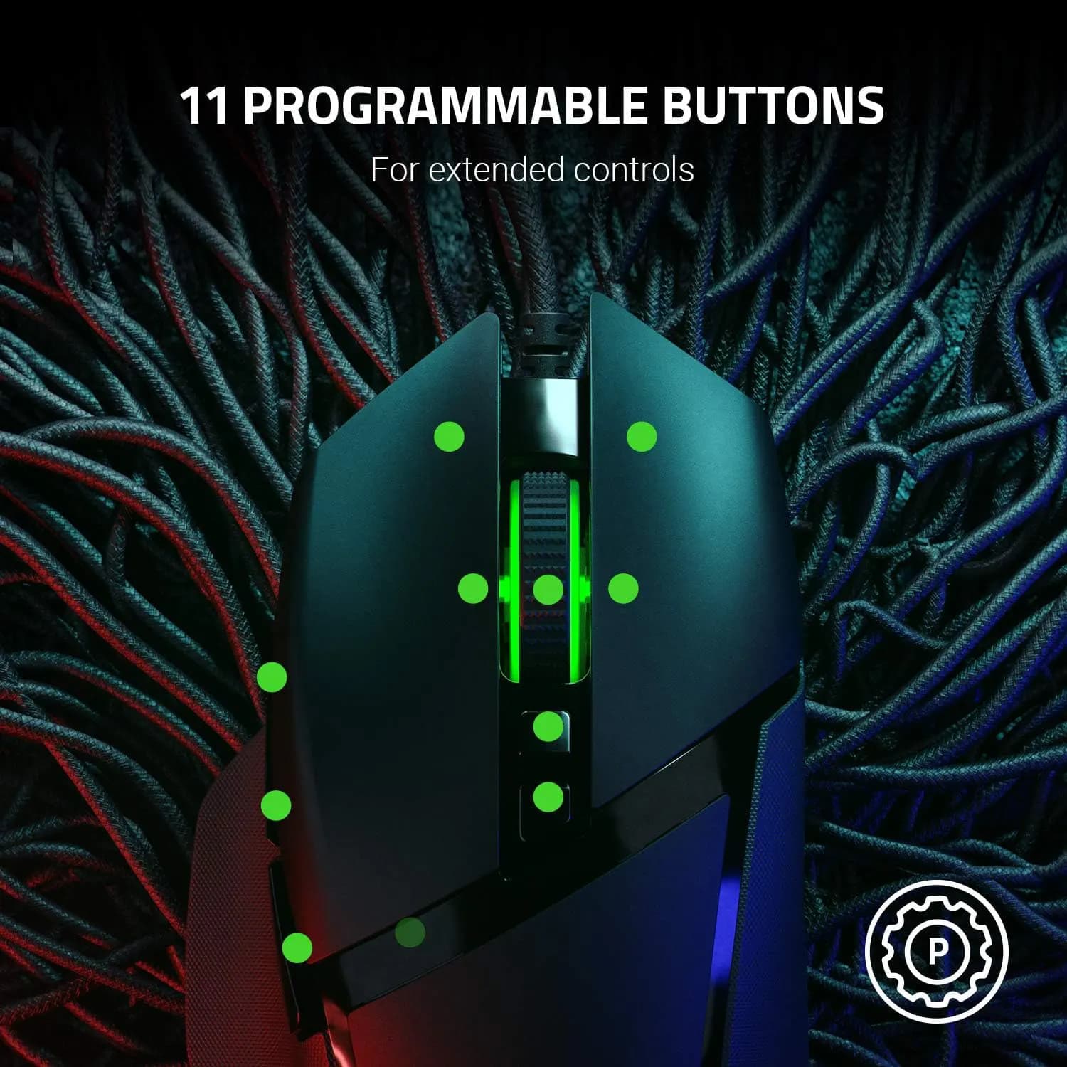 موس گیمینگ با سیم ریزر Razer Basilisk v2 Wired Gaming Mouse — تصویر ۴