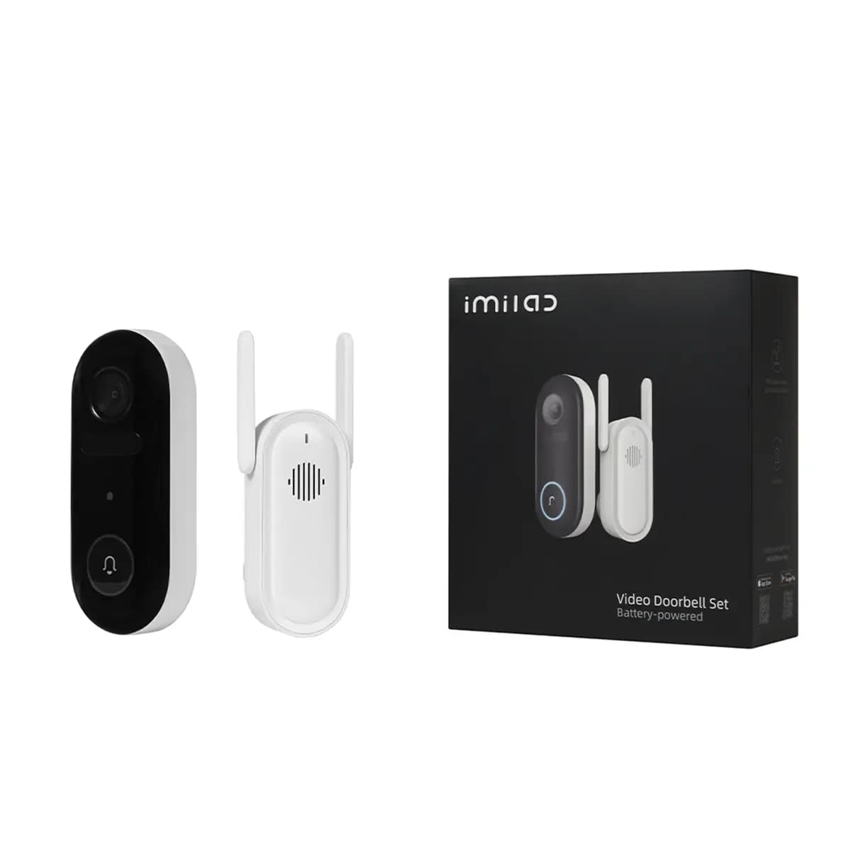 زنگ درب هوشمند آی می لب IMILAB 2.5K WiFi Battery Video Doorbell CMSXJ33A — تصویر ۲