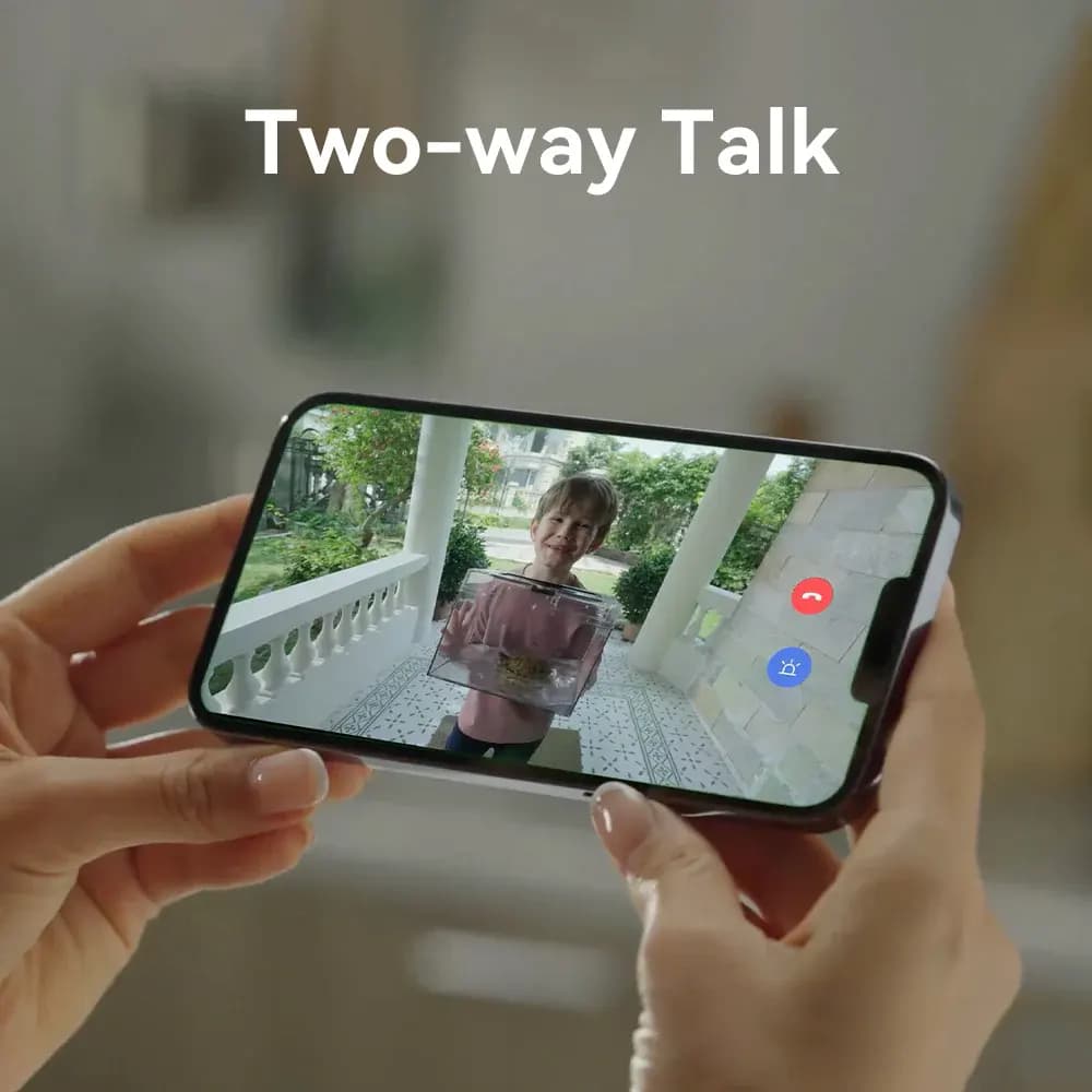 زنگ درب هوشمند آی می لب IMILAB 2.5K WiFi Battery Video Doorbell CMSXJ33A — تصویر ۶