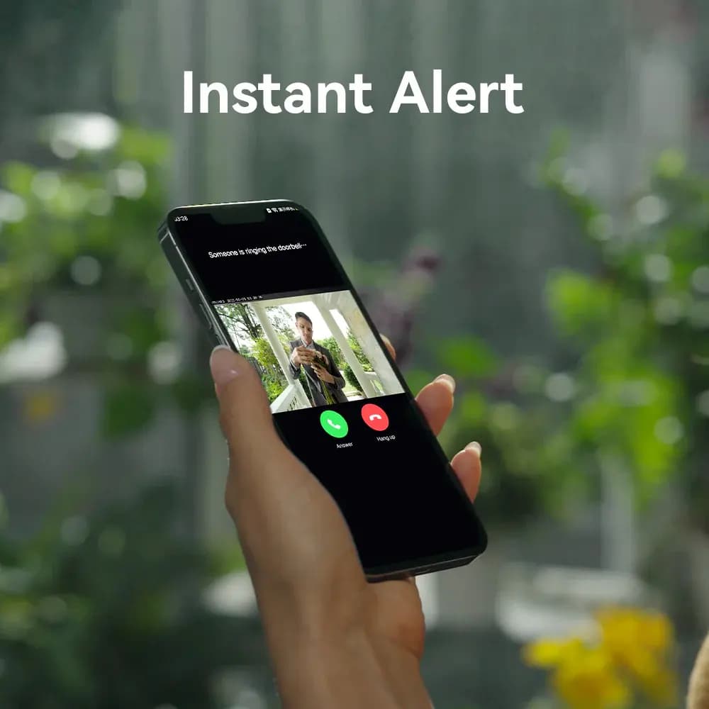 زنگ درب هوشمند آی می لب IMILAB 2.5K WiFi Battery Video Doorbell CMSXJ33A — تصویر ۳