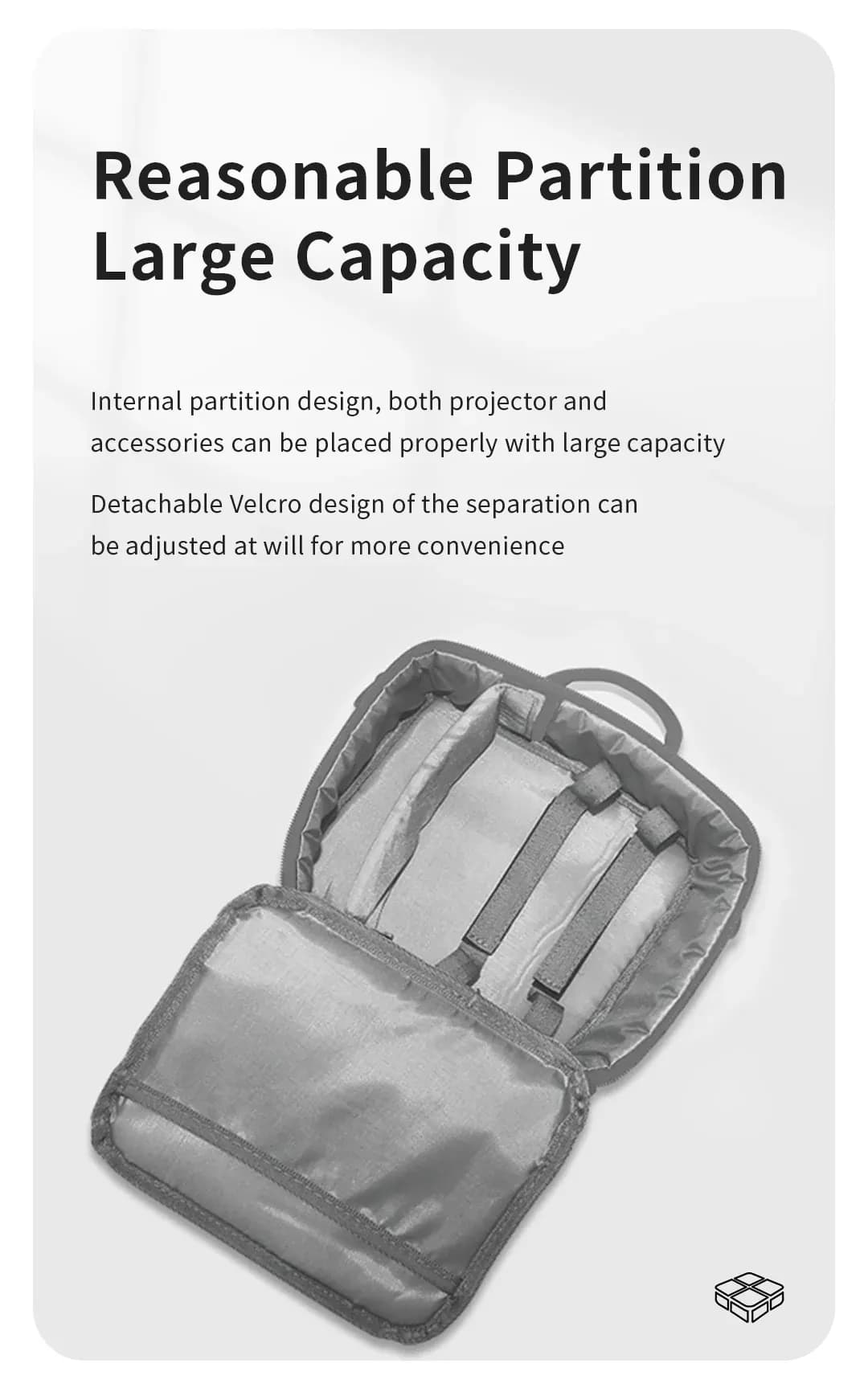 کیف ویدیو پروژکتور ونبو Wanbo X5 Storage Bag — تصویر ۳