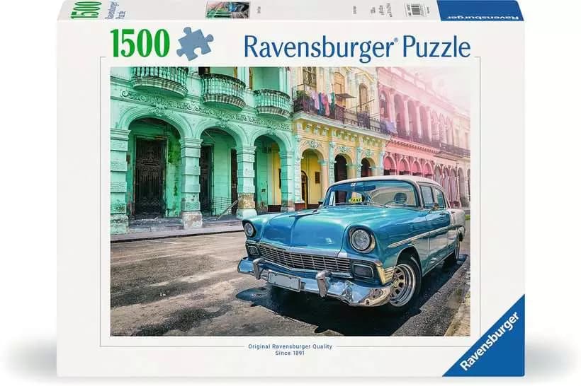 پازل ۱۵۰۰ تکه ماشین های کوبا
