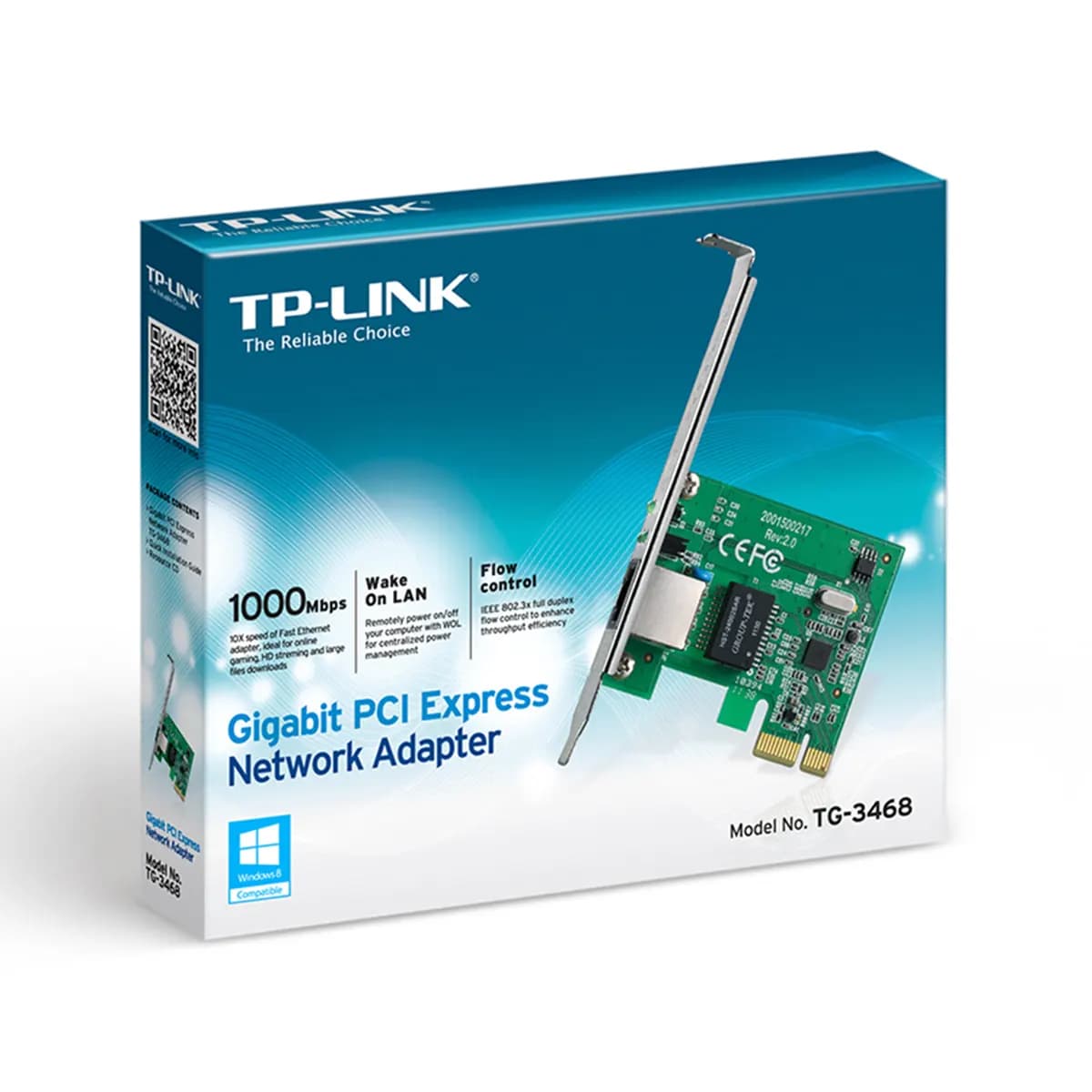 کارت شبکه گیگابیت تی پی لینک مدل TP-Link TG-3468 Gigabit — تصویر ۳