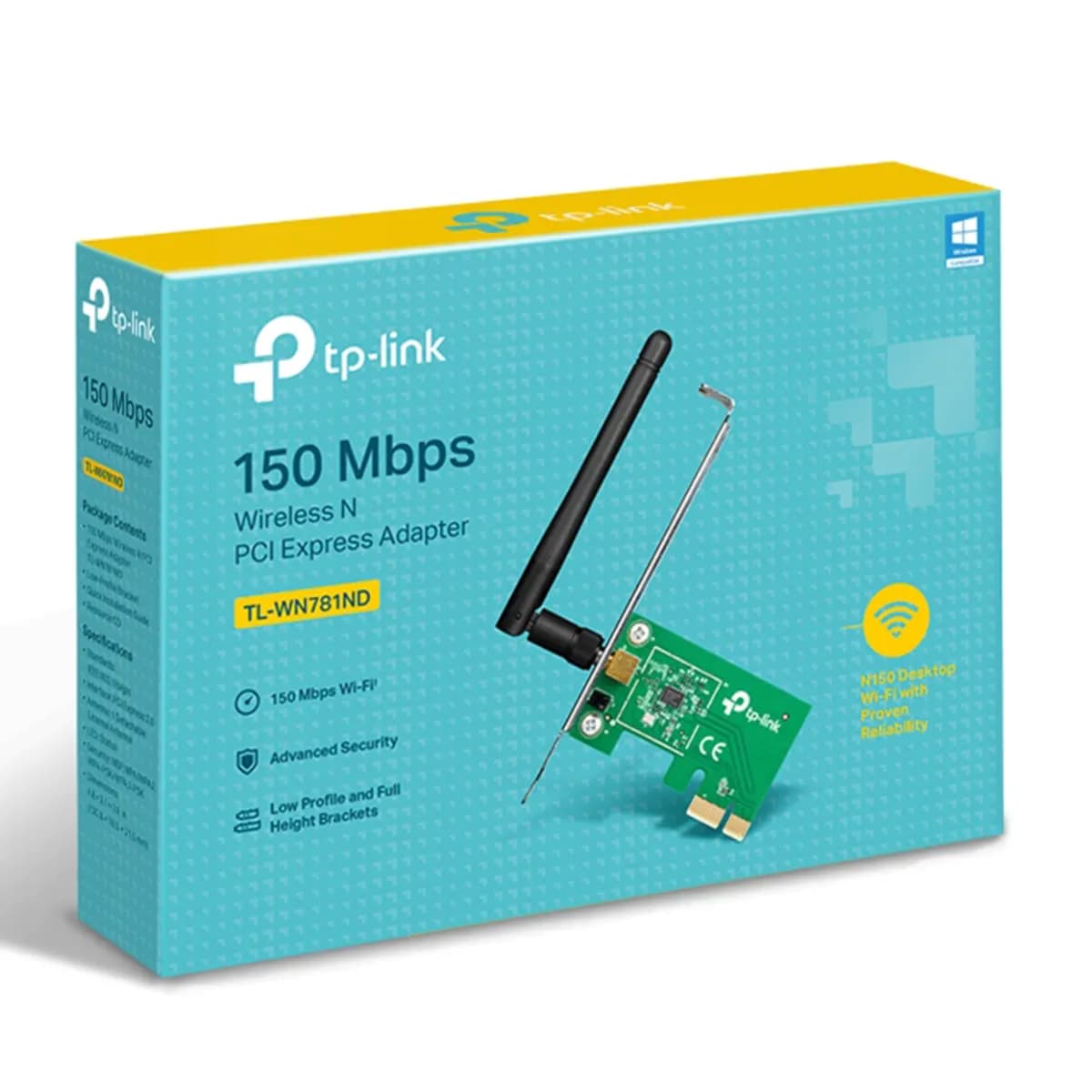 کارت شبکه بی سیم تی پی لینک مدل TP-Link TL-WN781ND 150Mbps — تصویر ۳