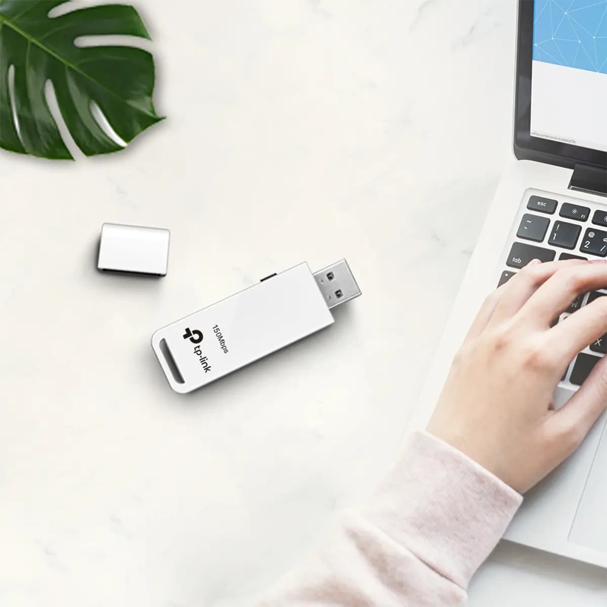 دانگل وای فای تی پی لینک مدل TP-Link TL-WN727N 150Mbps Wireless N USB Adapter — تصویر ۳