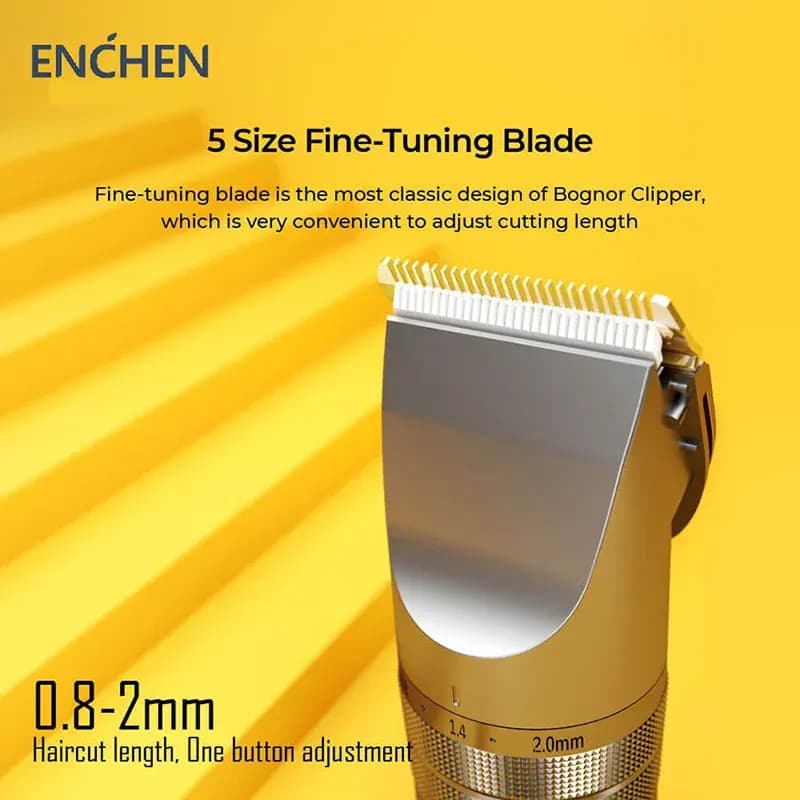 ریش تراش شارژی شیائومی Xiaomi ENCHEN Hunter Hair Clipper — تصویر ۴