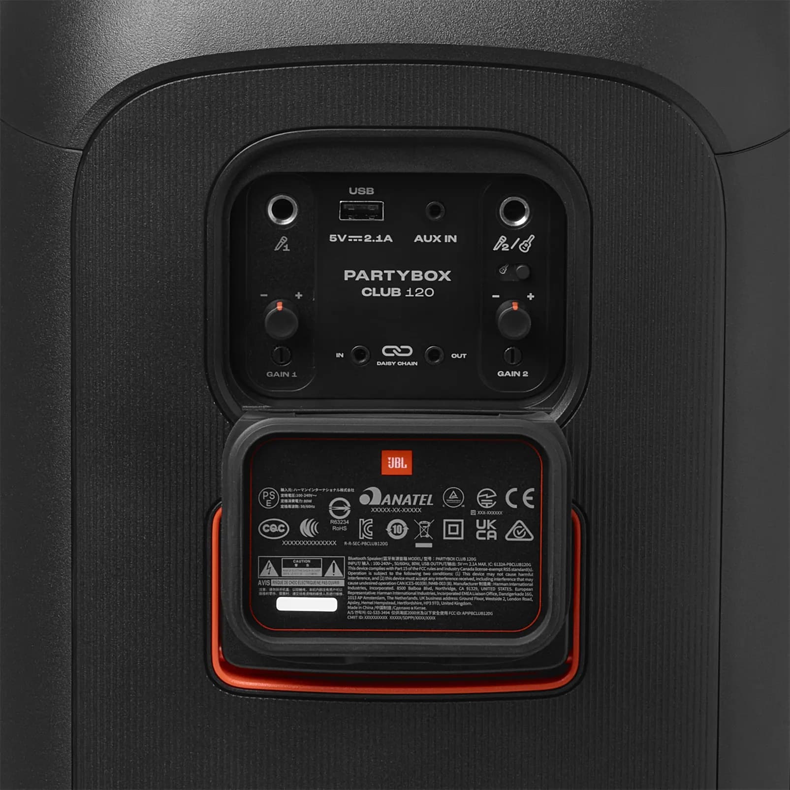 اسپیکر همراه جی بی ال JBL PartyBox Club 120 Portable party speaker — تصویر ۸
