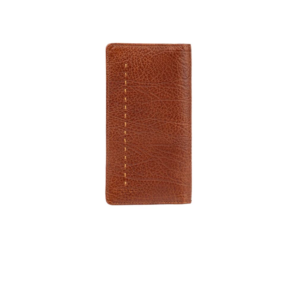 کیف پول پالتویی مردانه چرم کروکو مدل کابوی
