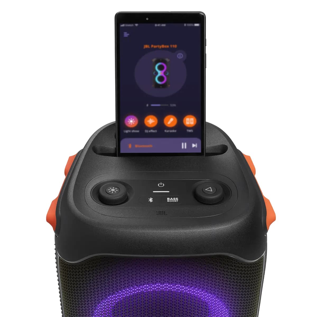 اسپیکر همراه جی بی ال JBL Partybox 110 Portable party speaker — تصویر ۷