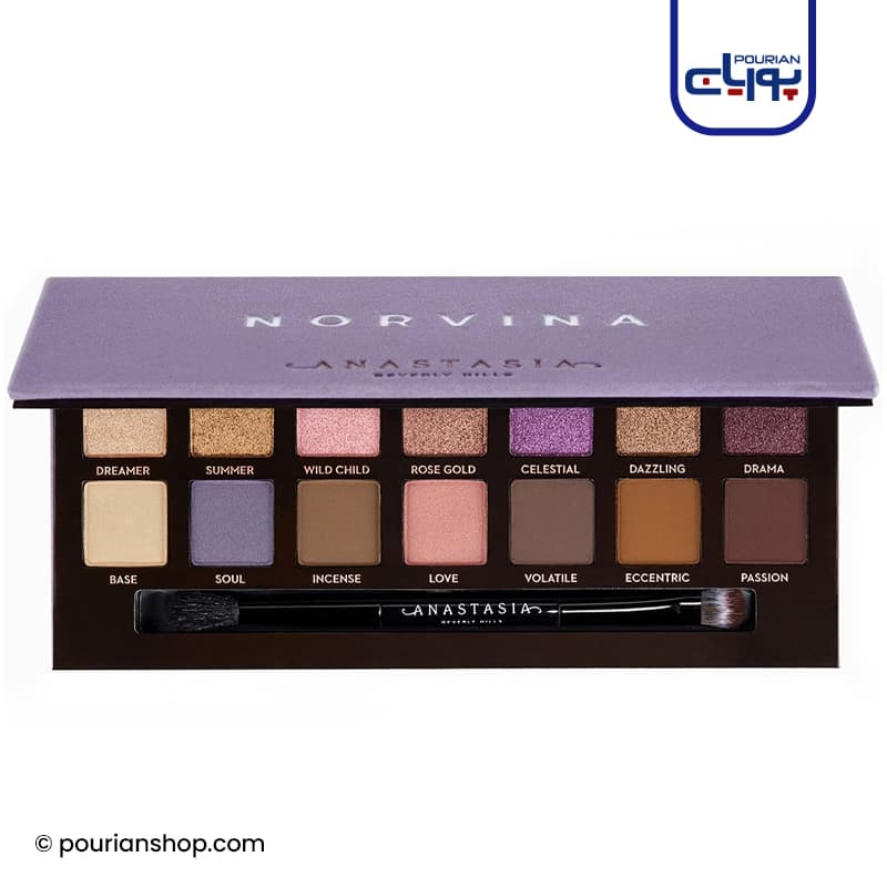 پالت سایه Norvina آناستازیا