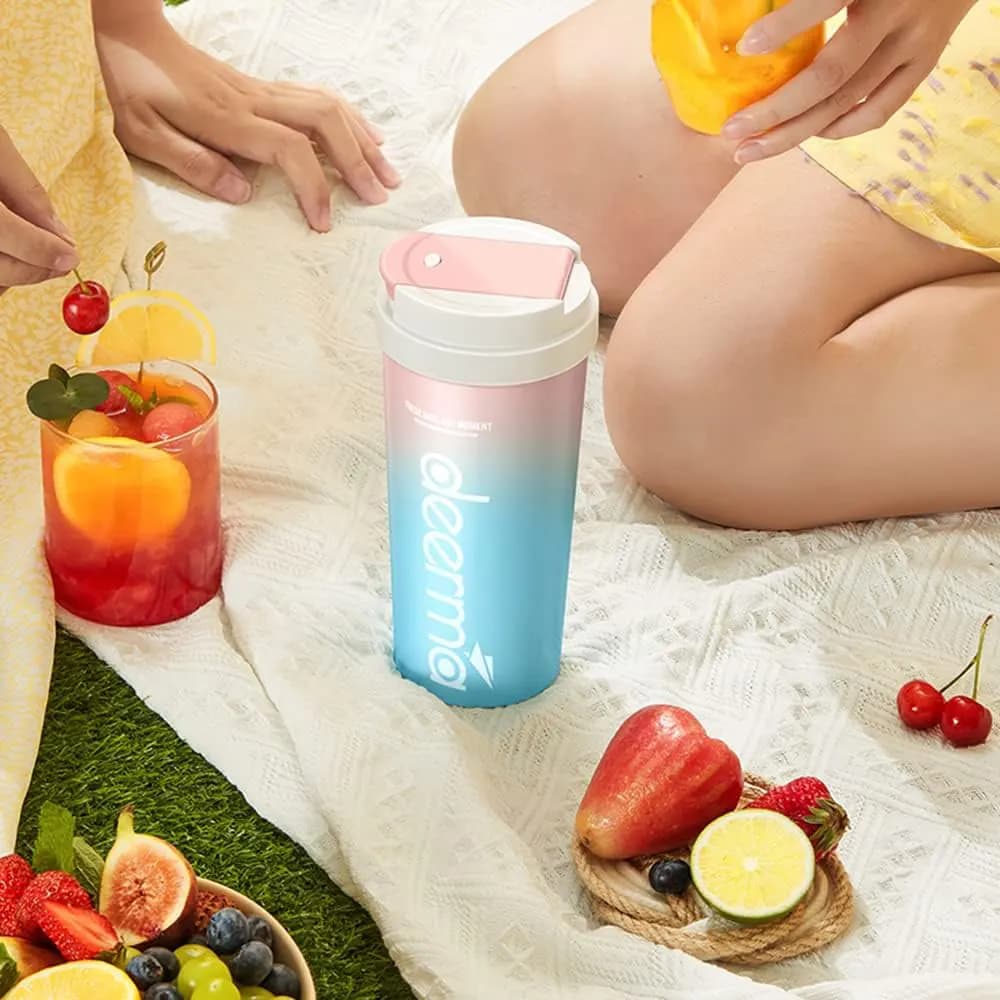 مخلوط کن قابل حمل درما مدل Deerma NU90 Portable Juicer Blender — تصویر ۴
