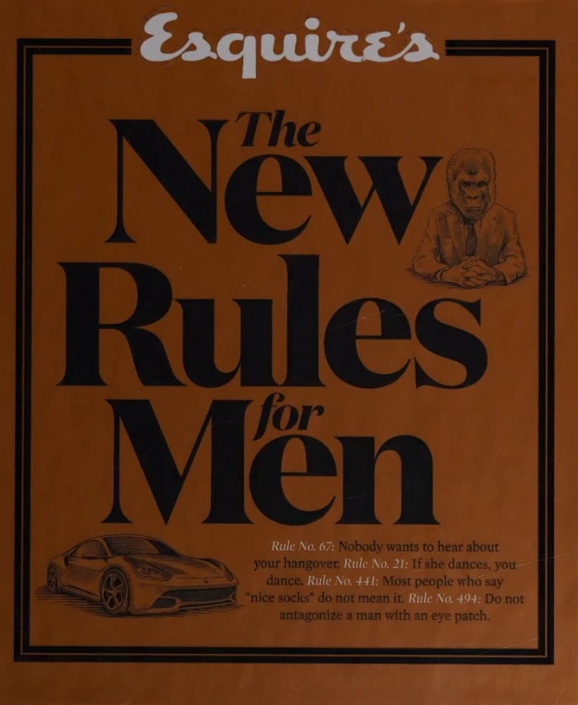 کتاب Esquire’s The New Rules for Men (قوانین جدید مردان) نسخه انگلیسی PDF | مجله اسکوایر