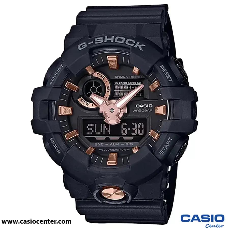 ساعت مچی مردانه کاسیو جی شاک مدل GA-710B-1A4 — تصویر ۳