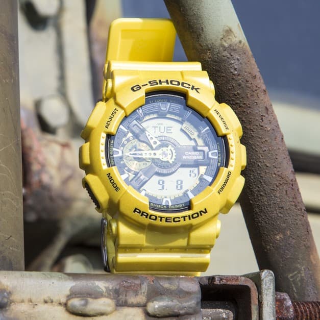 ساعت مچی مردانه کاسیو جی شاک مدل ga-110nm-9a — تصویر ۵