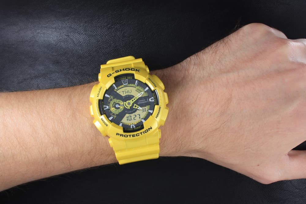 ساعت مچی مردانه کاسیو جی شاک مدل ga-110nm-9a — تصویر ۷