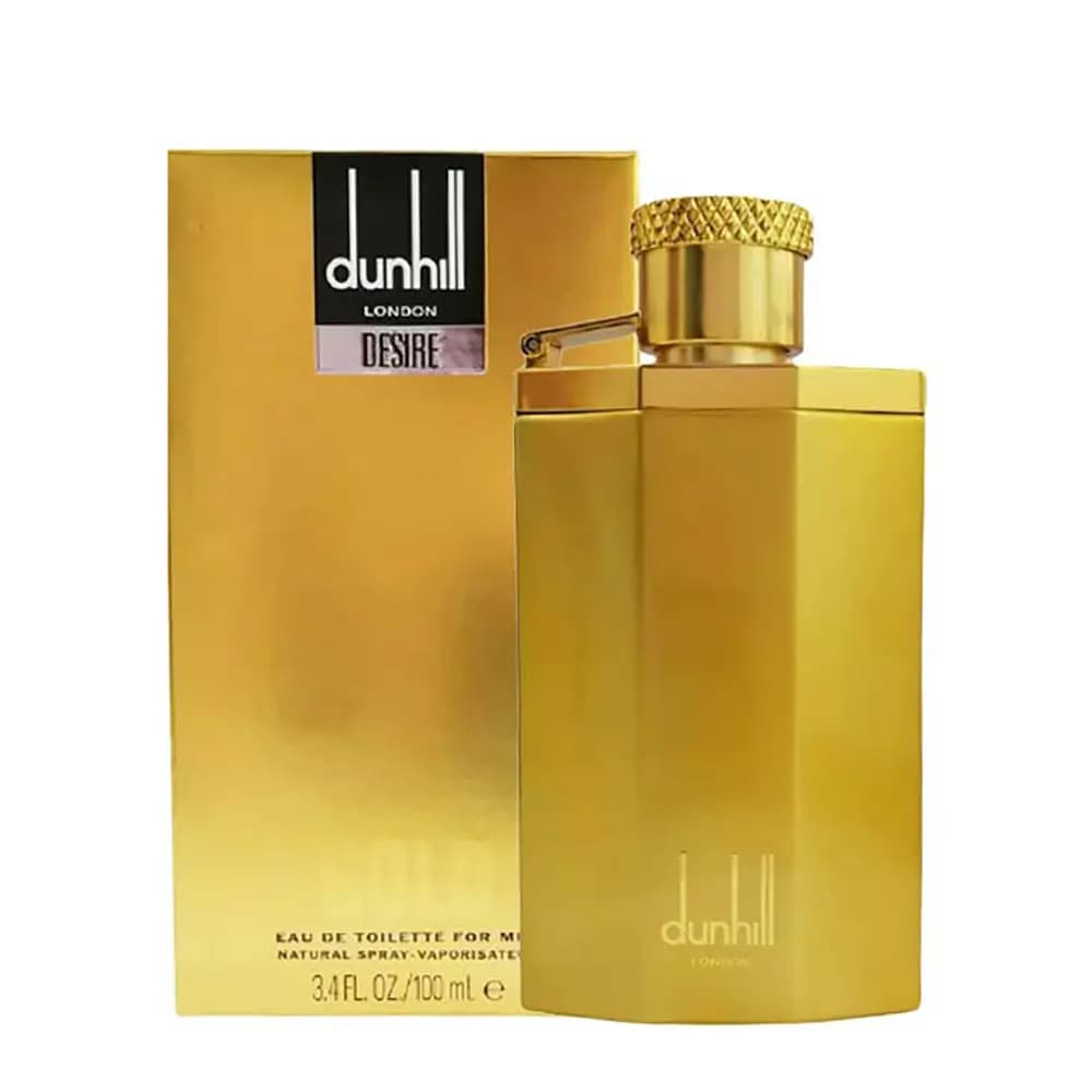 عطر ادکلن دانهیل دیزایر گلد (طلایی) — تصویر ۳