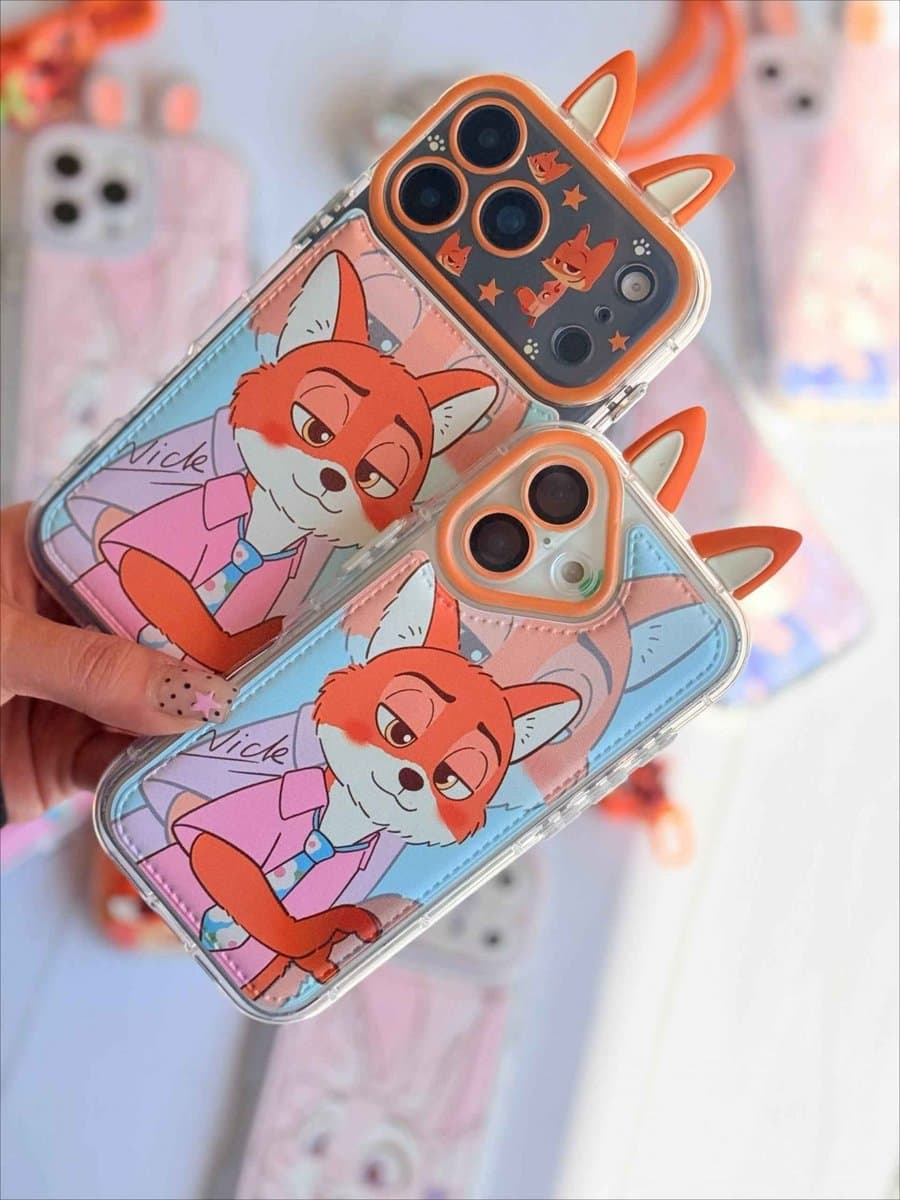 قاب طرح Zootopia گوشی آیفون 16 پرو — تصویر ۴