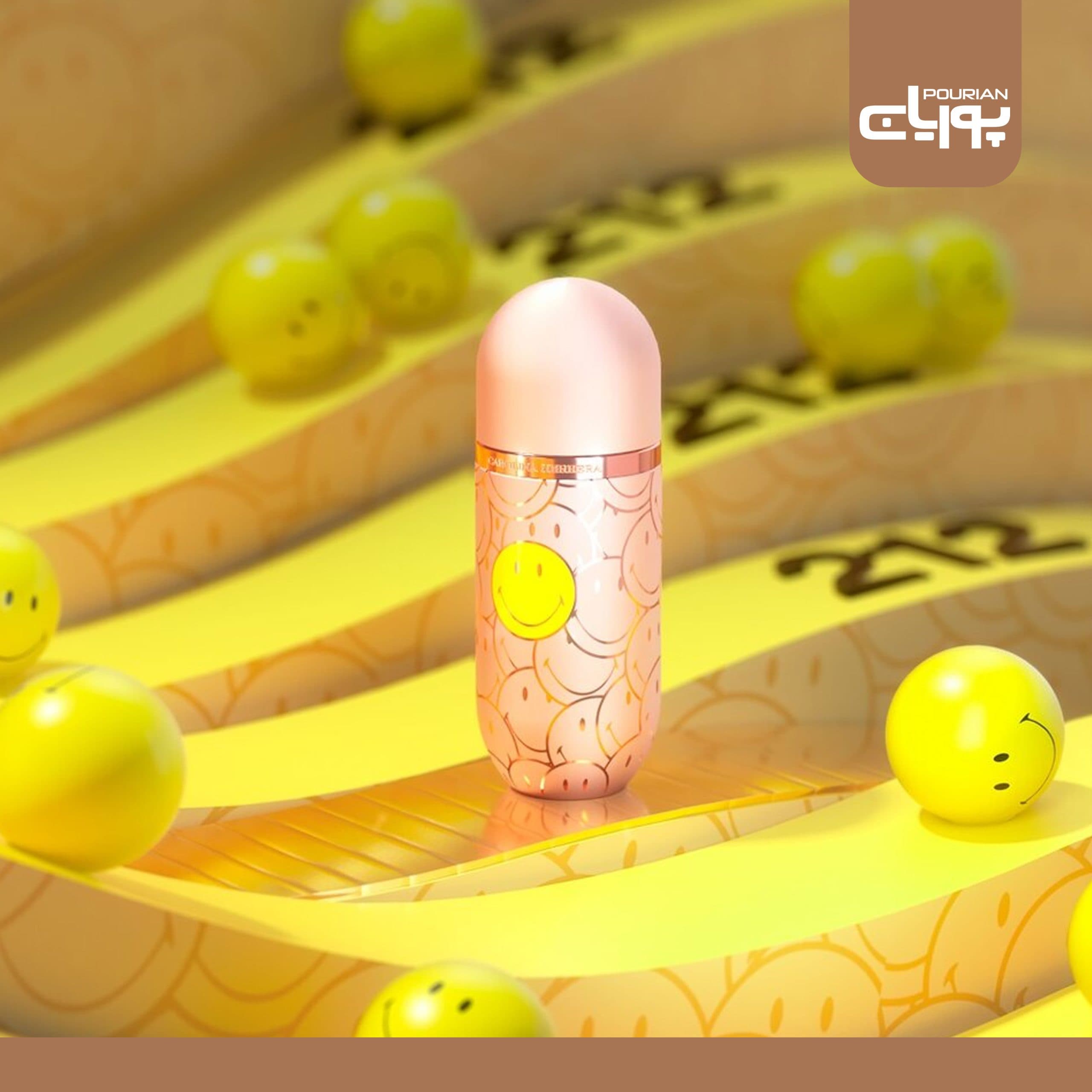 عطر ادکلن کارولینا هررا 212 وی ای پی رز اسمایلی — تصویر ۳