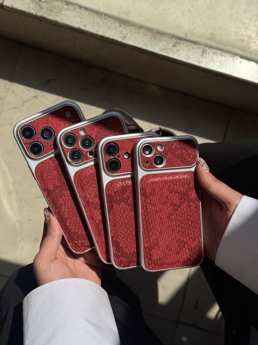 قاب Red python (کدC2300) مناسب برای iPhone 15 — تصویر ۶