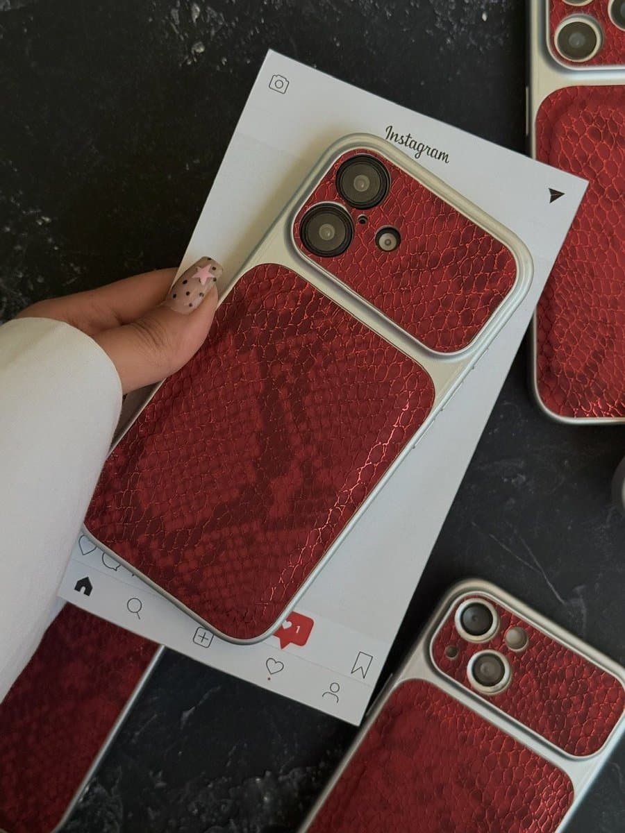 قاب Red python (کدC2300) مناسب برای iPhone 16 — تصویر ۵