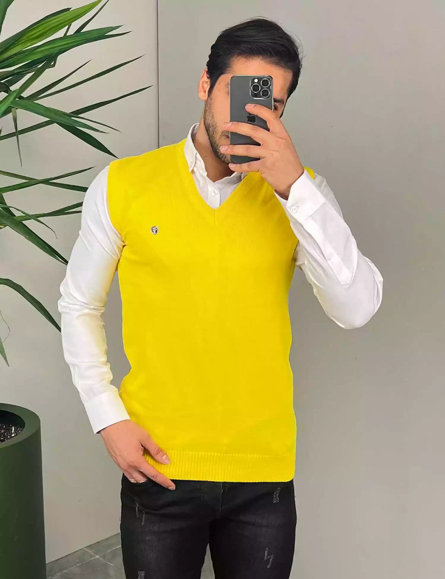 ژیله بافت مردانه مناسب زمستان — تصویر ۵