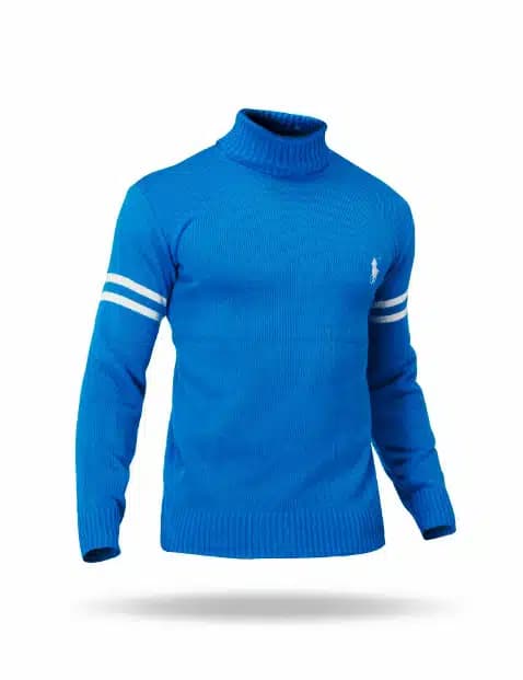 پلیور بافت یقه اسکی Polo مردانه مدل 32615