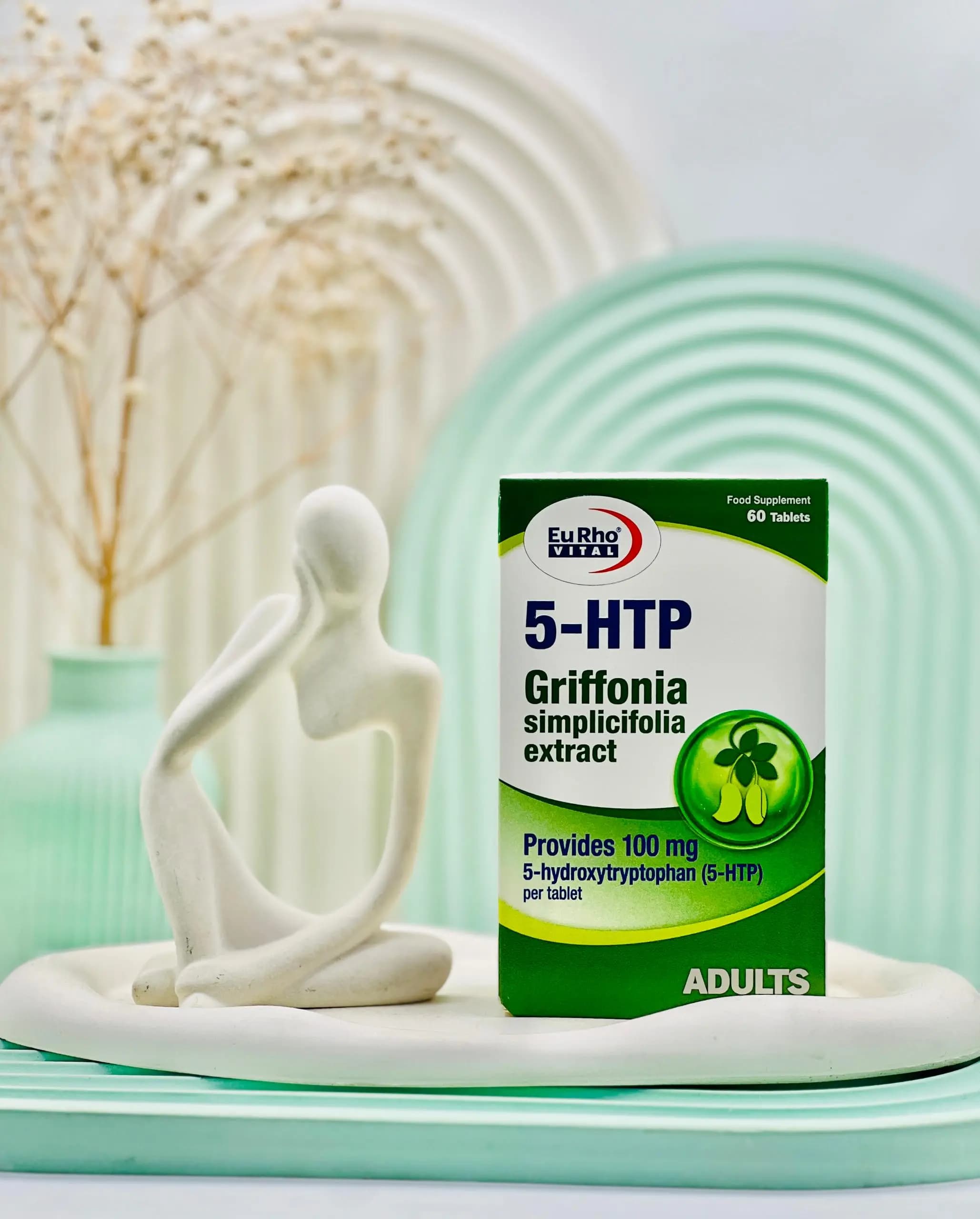 قرص 5-اچ تی پی یوروویتال 60 عددی